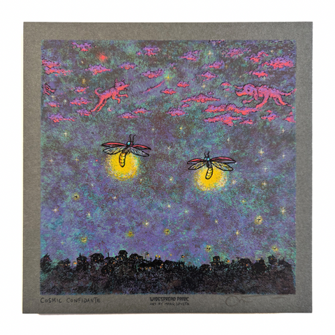 Cosmic Confidante Mini Print (Widespread Panic - Snake Oil King Single Series)