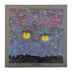 Cosmic Confidante Mini Print (Widespread Panic - Snake Oil King Single Series)