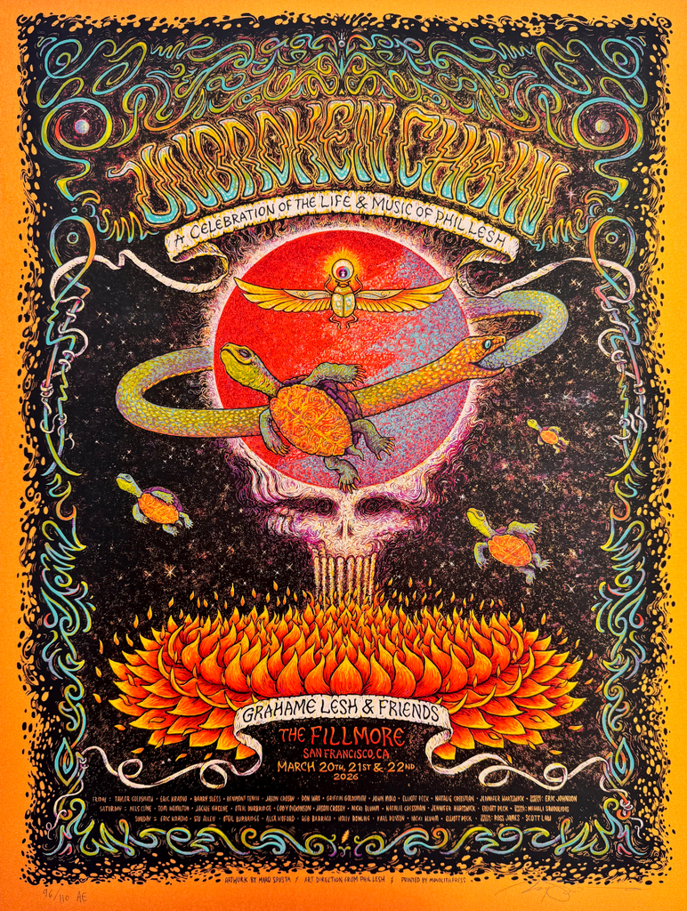 Unbroken Chain - Fillmore Poster (Artist Edition)